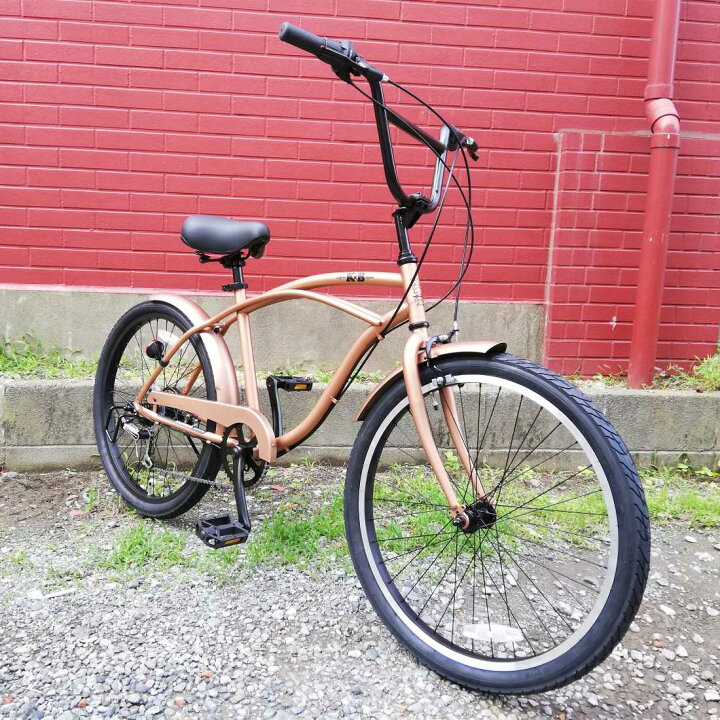 楽天市場】自転車 通販 KB 24KB-6D ブロンズ 6段変速 24インチ 