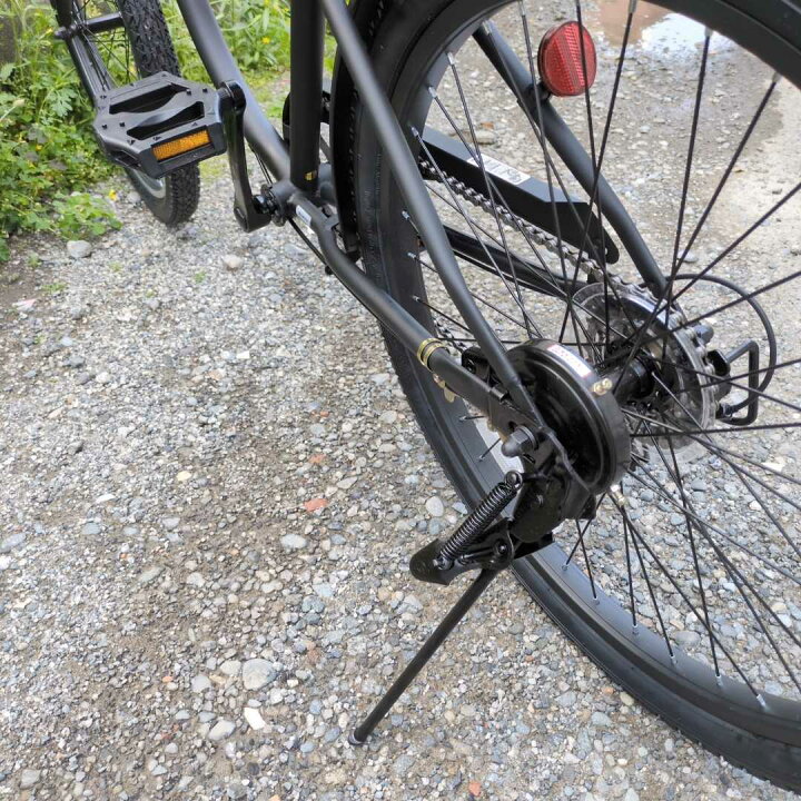 楽天市場】自転車 通販 KB 24KB-6D マットブラック 6段変速 24インチ 