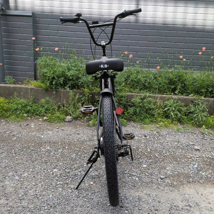 楽天市場】自転車 通販 KB 24KB-6D マットブラック 6段変速 24インチ 