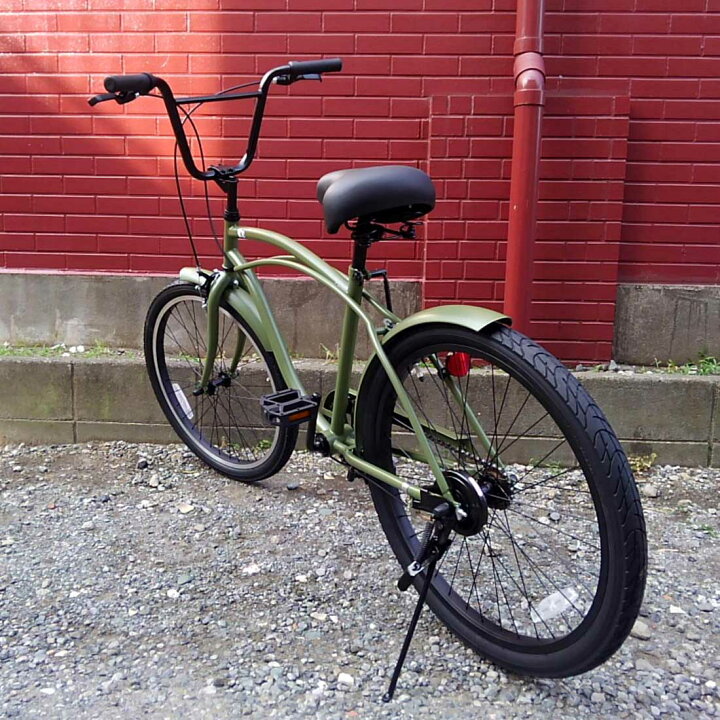 楽天市場】自転車 通販 KB 24KB-1SP カーキ 24インチ レインボー 