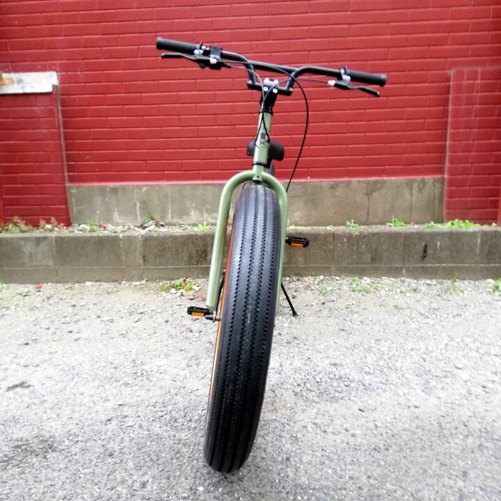 楽天市場】自転車 通販 BRONX 26BRONX-DD アーミーグリーン×オレンジ 