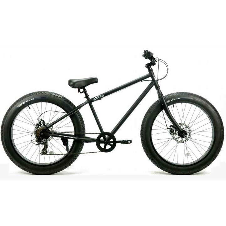 楽天市場 自転車 Bronx 26bronx Dd マットブラック ブラックリム ブロンクス ファットバイク レインボー ビーチクルーザー 26インチ 極太タイヤ おしゃれ 通勤 通学 メンズ レディース マウンテンバイク 7段変速 Lanai Makai