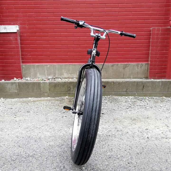 楽天市場】自転車 BRONX 26BRONX-DD グロスブラック×ポリッシュリム 