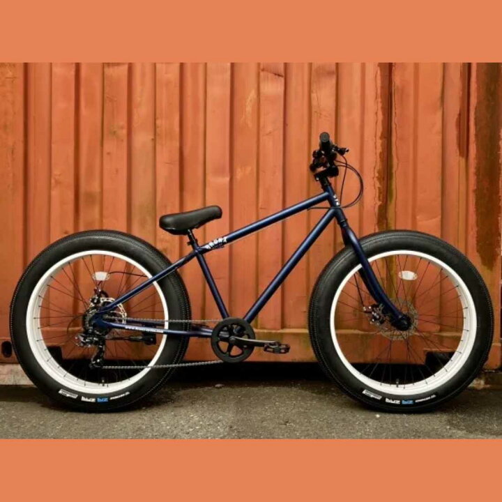 楽天市場】自転車 通販 BRONX 26BRONX-DD マットネイビー×ホワイトリム 