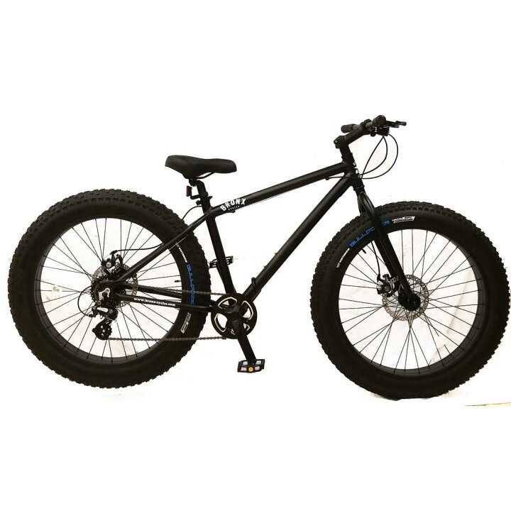 楽天市場】自転車 BRONX 26BRONX-TRX マットブラック×ブラックリム 