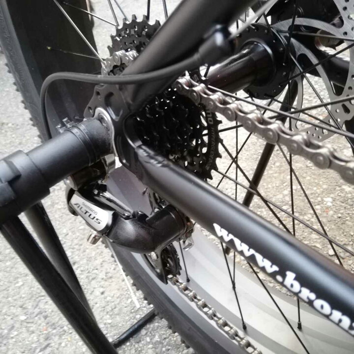 楽天市場】自転車 BRONX 26BRONX-TRX マットブラック×ブラックリム 