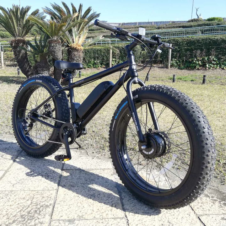 楽天市場】電動アシスト自転車 BRONX TRX EVO BLACK×BLACKリム E-BIKE 