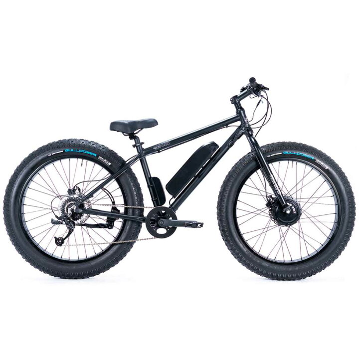 楽天市場】電動アシスト自転車 BRONX TRX EVO BLACK×BLACKリム E-BIKE 