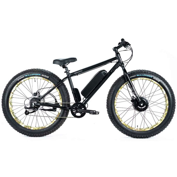 楽天市場】電動アシスト自転車 BRONX TRX EVO BLACK×カモフラージュ 