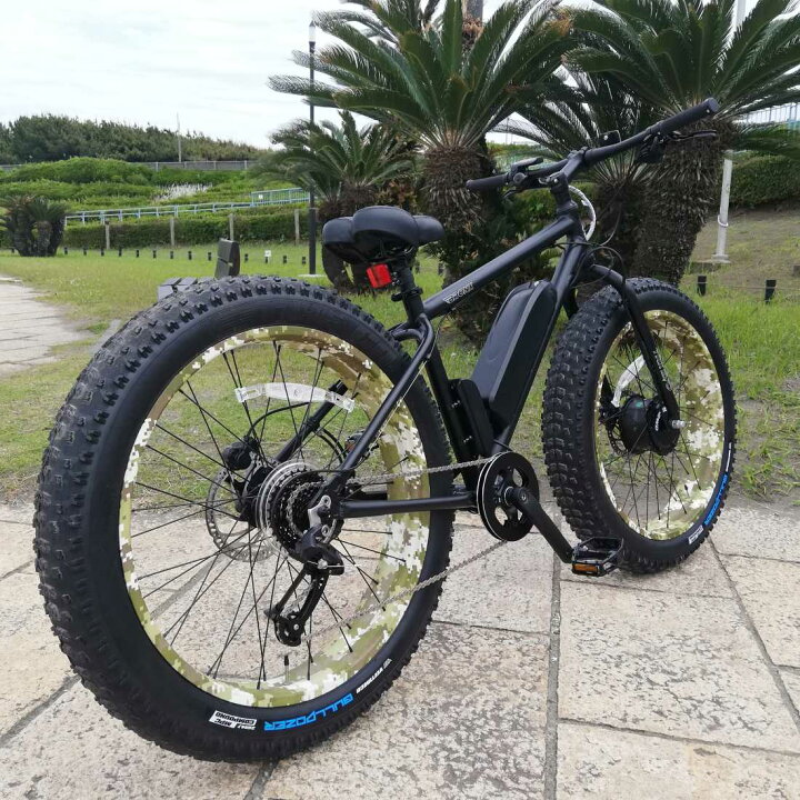 楽天市場】電動アシスト自転車 BRONX TRX EVO BLACK×カモフラージュ 