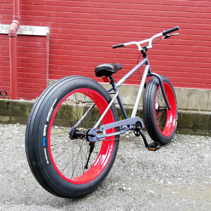 楽天市場 自転車 Bronx 26bronx 4 0 マットグレー レッドリム ブロンクス ファットバイク レインボー ビーチクルーザー 26インチ 極太タイヤ おしゃれ 通勤 通学 メンズ レディース Lanai Makai 楽天市場 自転車 Bronx 26bronx 4 0 マットグレー レッドリム ブロンクス ファットバイク レインボー ビーチクルーザー 26インチ 極太タイヤ おしゃれ 通勤 通学 メンズ レディース Lanai Makai