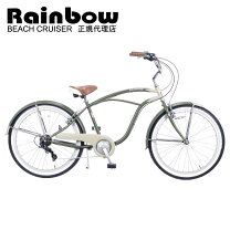 楽天市場】ビーチクルーザー（カラーベージュ）（自転車・サイクリング 