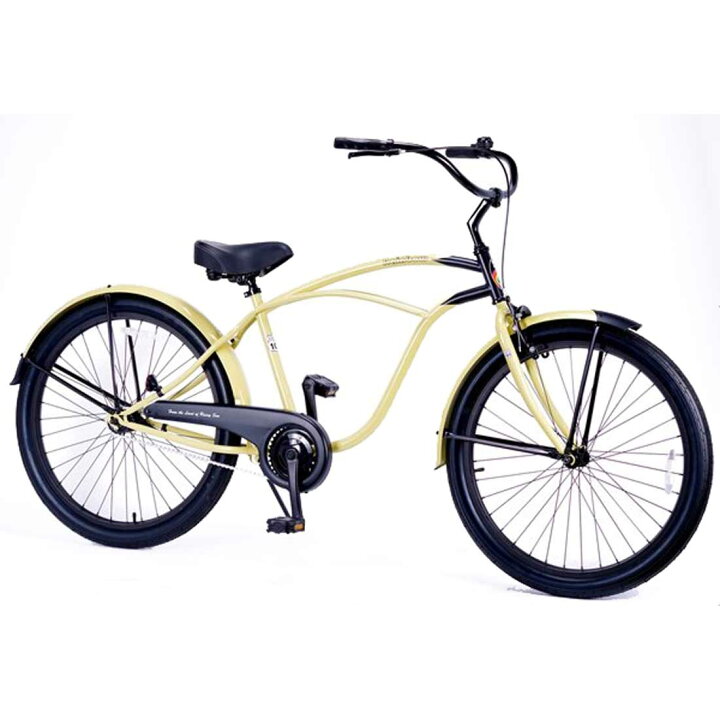楽天市場】自転車 RAINBOW PCH101 26 CRUISER BC GLOSS-SAND 