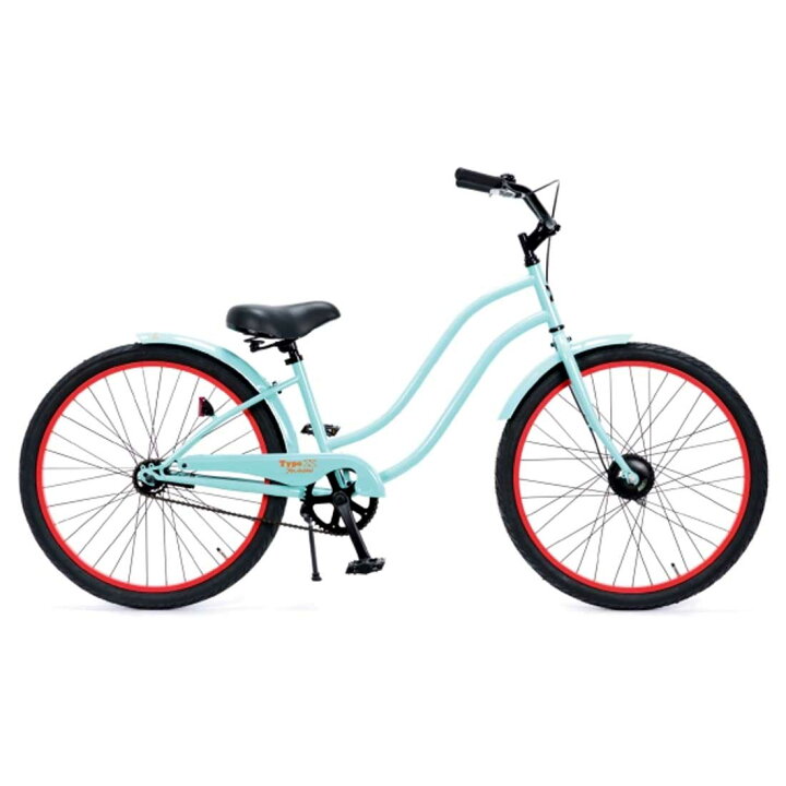 楽天市場】自転車 RAINBOW TYPE-X 26 STRETCH Mint×Orange RIM  