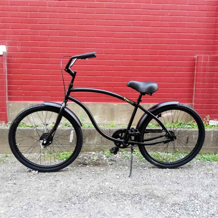 楽天市場】自転車 通販 RAINBOW 26TYPE-X CRUISER マットブラック 