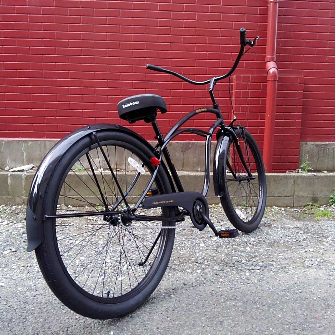 楽天市場】自転車 RAINBOW PCH101 29 CRUISER 1S SPADE BLACK グロス