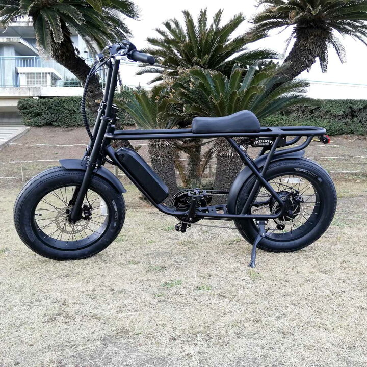 楽天市場】電動アシスト自転車 BRONX BUGGY-20 マットブラック e-BIKE 