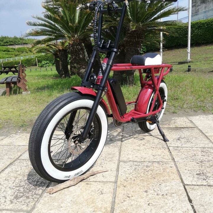 楽天市場】電動アシスト自転車 BRONX BUGGY-20 マルーン e-BIKE E 