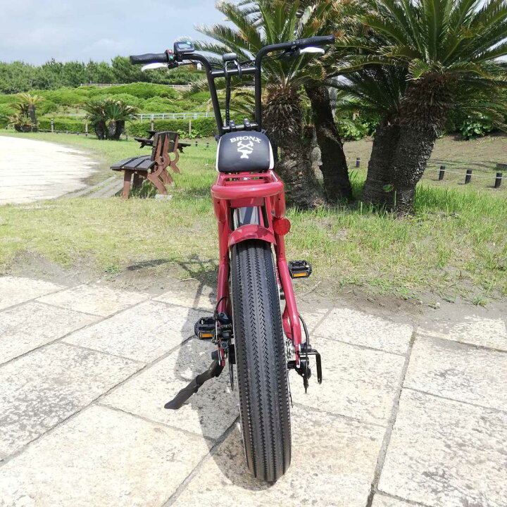 楽天市場】電動アシスト自転車 BRONX BUGGY-20 マルーン e-BIKE E 