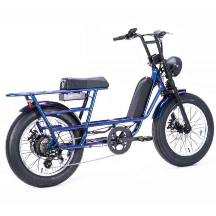 楽天市場】電動アシスト自転車 BRONX BUGGY-20 STRETCH Polish-Rim 
