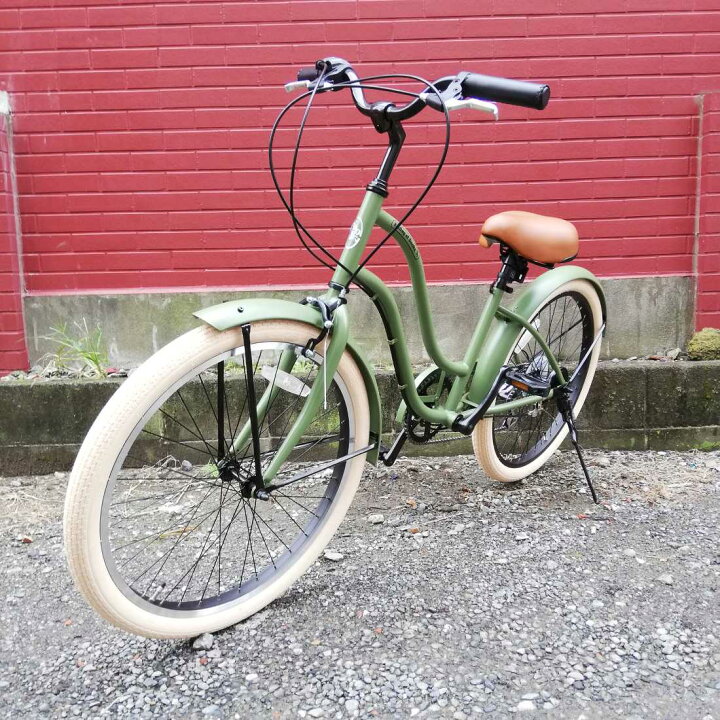 2503−52 自転車 Feelling of decks FOD-22 22インチ ビーチクルーザー 