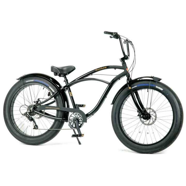楽天市場】自転車 RAINBOW PCH101 26 CRUISER GREASE4.0-8D スペード  