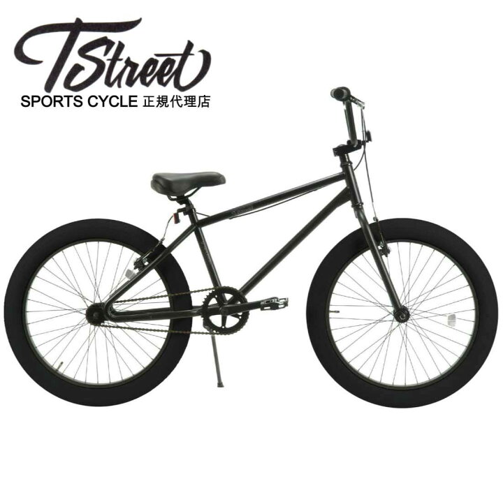 楽天市場】自転車 通販 T-STREET 24-T マットブラック セミファット 