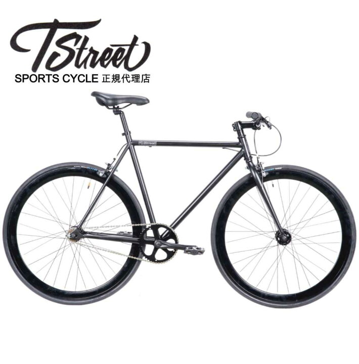楽天市場】自転車 通販 T-STREET-1SP マットブラック フレームサイズ 