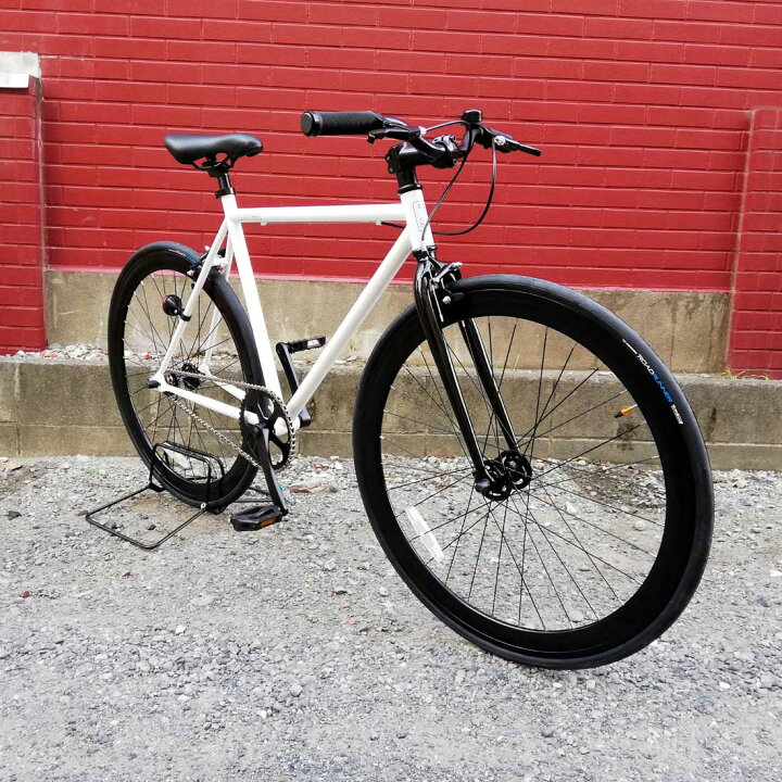 楽天市場】自転車 通販 T-STREET-1SP グロスホワイト クロスバイク 