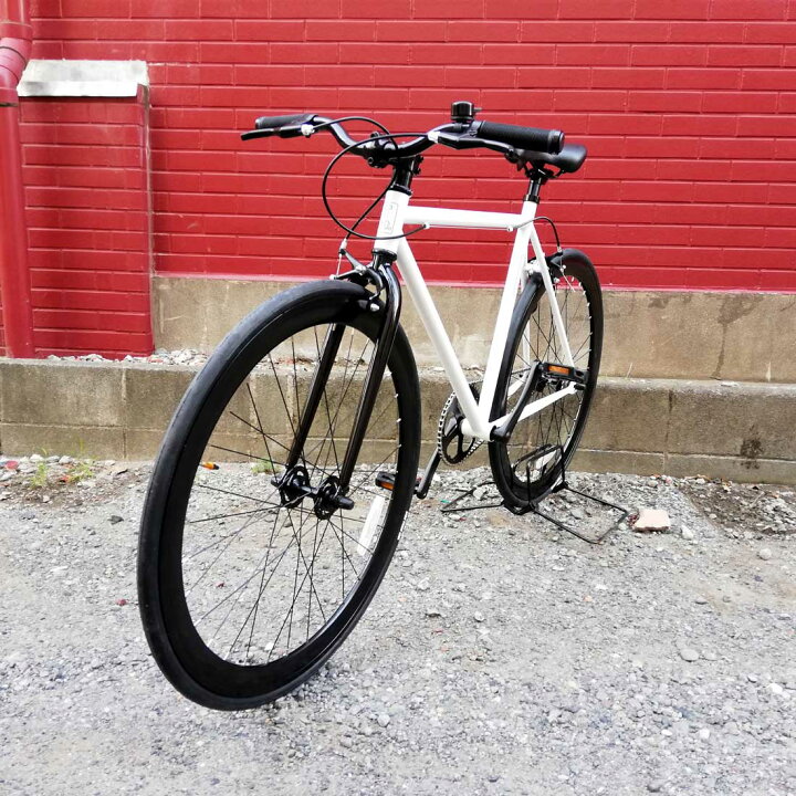 楽天市場】自転車 通販 T-STREET-1SP グロスホワイト クロスバイク 