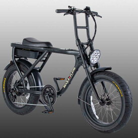 送料無料 期間限定 自転車 電動アシスト ROCKA FLAME 2024 MAKAMI マットブラック e-bike Eバイク 公道可 東京 神奈川 埼玉 千葉 地域限定販売 ファットバイク 20インチ