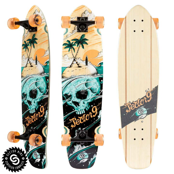 楽天市場】SECTOR 9 セクター9 スケートボード SK8 BAMBOO-SERIES 