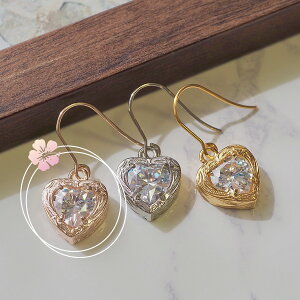 lana jewelry ピアス スター 星 ハート スクロール 波 マイレ 植物 片耳 ハワイアンジュエリー サージカルステンレス316L製 金属アレルギー対応 フック レディース 送料無料