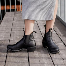 【レディース】 Blundstone（ブランドストーン） 2231 ブラック 黒 5cmヒール WOMANS SERIES VEGAN ウーマン 高機能 サイドゴアブーツ メンズ ユニセックス 22.5～26.5 レザー 革 革靴 ゴム ゴム底 靴 シューズ ワークブーツ ブーツ