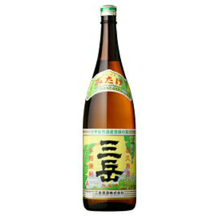 楽天市場】芋焼酎 三岳 25度 1.8L びん 6本 セット 三岳酒造 送料無料 