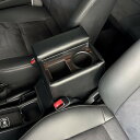 TME 再再販70 専用 アームレスト コンソールボックス ドリンクホルダー ブラックレザー ランクル70 GDJ76W ランドクル…