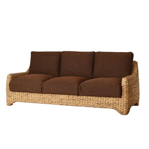 開梱設置無料 ウォーターヒヤシンス ソファー 3人掛けソファ アジアン家具 3人掛け 3人用 幅180cm おしゃれ アジアン ナチュラル リゾート 家具 リビング アジアンソファ ナチュラル ホテルラ