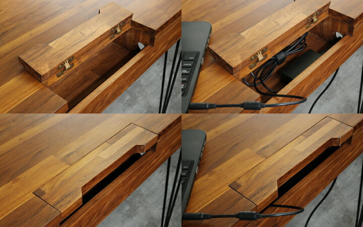 楽天市場】インダストリアル家具 無垢 アイアンフレーム デスク  