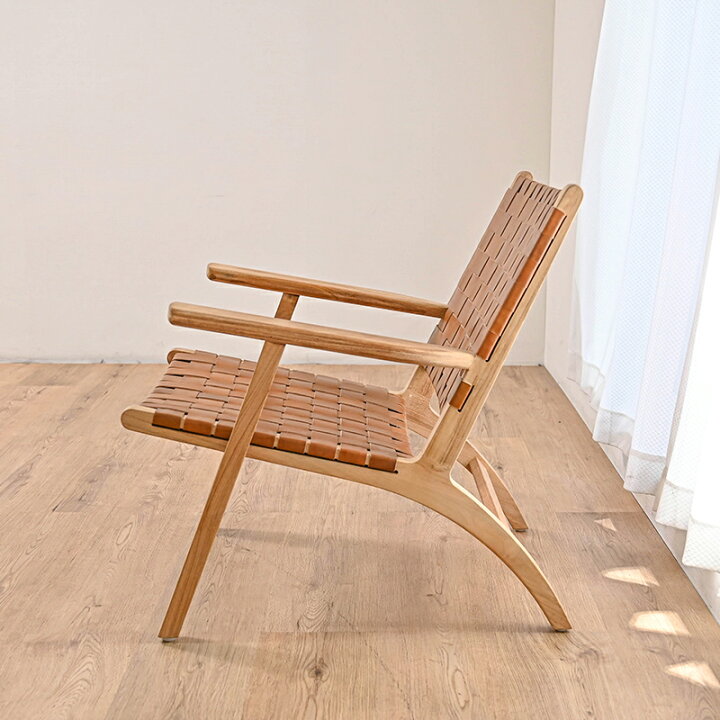 楽天市場】【新商品ポイント10倍】アジアン家具 レザー チーク無垢材  