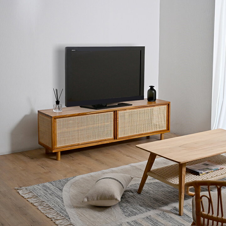 楽天市場】【新商品ポイント10倍】TVボード アジアン家具 150cm幅 
