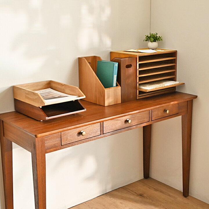 楽天市場】アジアン家具 チーク無垢 カルテケース 書類ケース 木製  