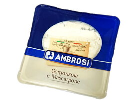 チーズ 数量限定イタリア アンブロージ ゴルゴンゾーラマスカルポーネ 150gマゴール 空輸品 フレッシュタイプ　冷蔵便