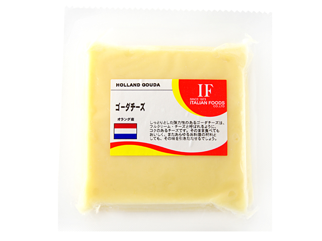 しっとりとした弾力性のあるゴーダチーズは フルクリーム チーズと呼ばれるように コクのあるチーズです ゴーダチーズ 100g 大量入荷 オランダ 小物などお買い得な福袋