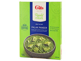 ギッツ パラックパニール PALAK PANEER ほうれん草のチーズカレー 285g※若干の箱潰れがある場合がございます