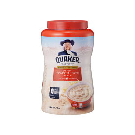 【数量限定・2個以上購入でエコバッグ付】クエーカー インスタントオートミール オリジナル 1Kg シリアル｜QUAKER 大きいサイズ※