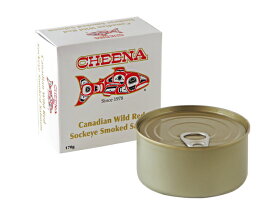 CHEENA（チーナ）紅鮭　スモークサーモンの缶詰　170gカナダ サケ シャケ 防災 非常食