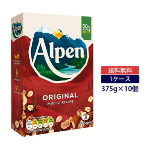 yP[X̔zEB[^rbNX Ay ~[Y[ 375g×10 1P[Xweetabix Alpen VA