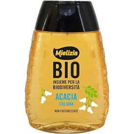 ミエリツィア アカシアの有機ハチミツ(スクイーザーボトル) 250gオーガニック はちみつ Mielizia