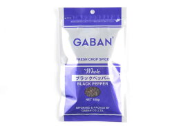 ギャバン　ブラックペッパー　ホール　100g　黒胡椒　スパイス　調味料