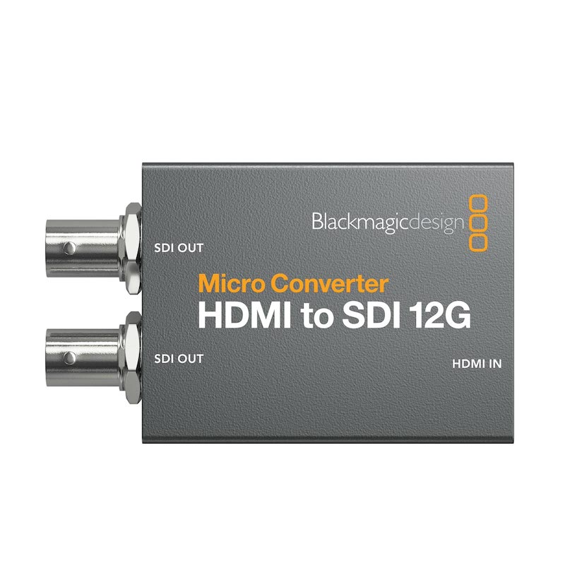 Blackmagic Micro Converter HDMI to SDI セール コンバーター ブラックマジック 12G wpsu パワーサプライ付属 人気アイテム
